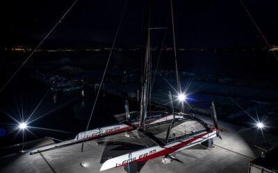 Photos de nuit du bateau zero