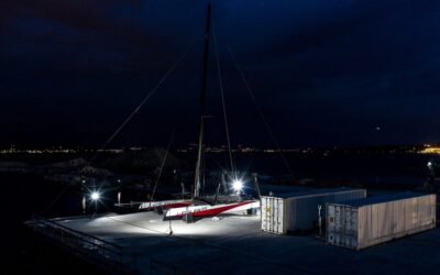 Photos de nuit du bateau zero