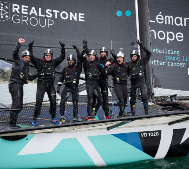 Realteam Sailing fête ses 10 ans en battant le record du Ruban Bleu du Léman